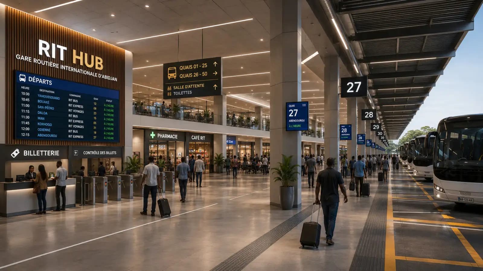 RITHUB Abidjan : un projet de gare internationale.